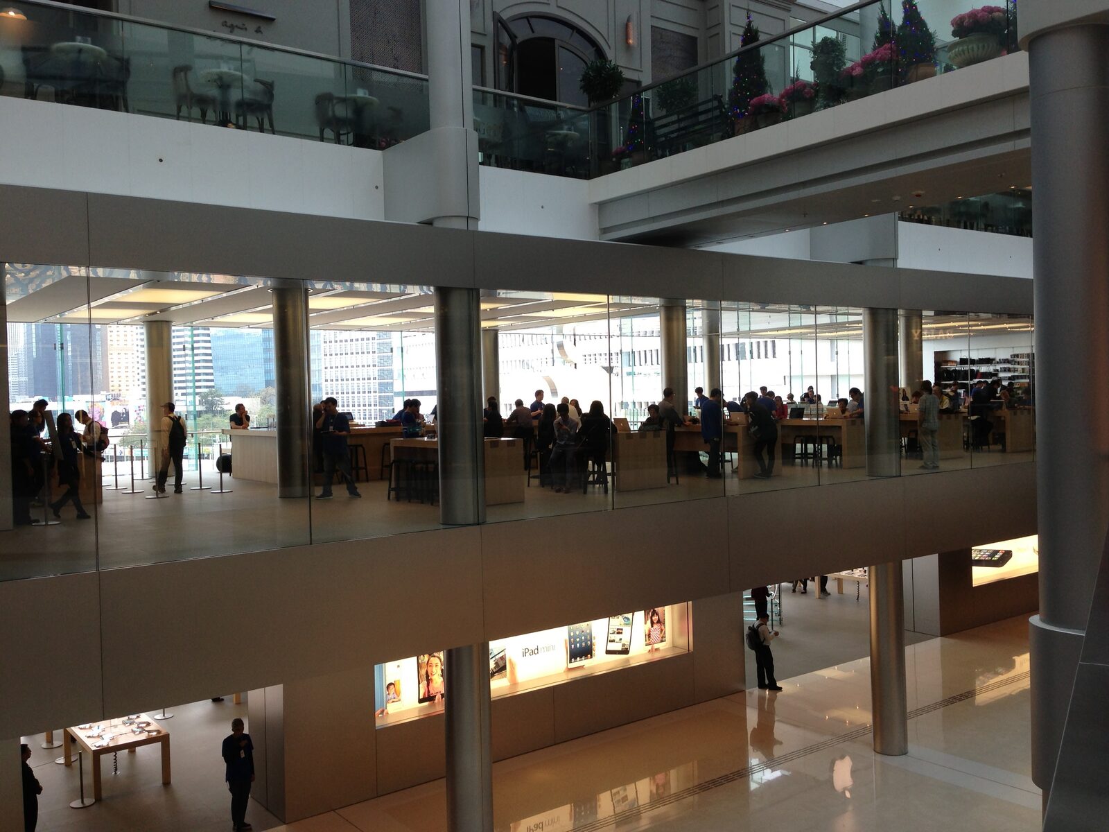 The upper floor of the ifc store, Central, 2013.